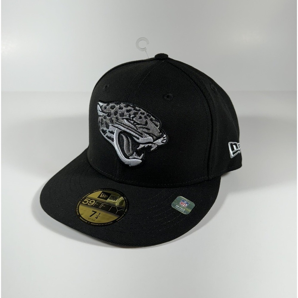 NEW ERA Jacksonville Jaguars NFL Inspire Change 59FIFTY Black Hat Sz 7 1/4 *NEW*